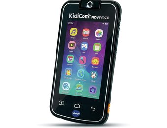 Kindersmartphone Zwart 5 inch | Veilig & Zonder Abonnement | WiFi | 20 Games