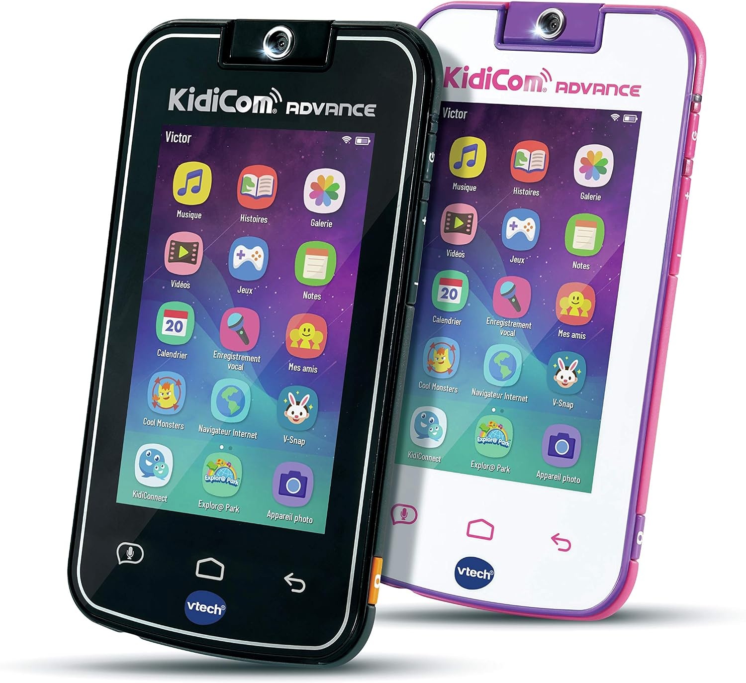 Kindersmartphone Zwart 5 inch | Veilig & Zonder Abonnement | WiFi | 20 Games