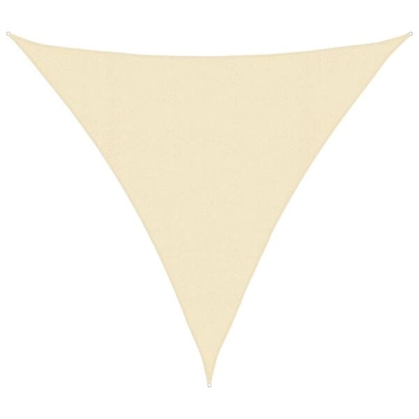 vidaXL Zonnezeil Crèmekleurig 4,5x4,5x4,5m 34% Korting