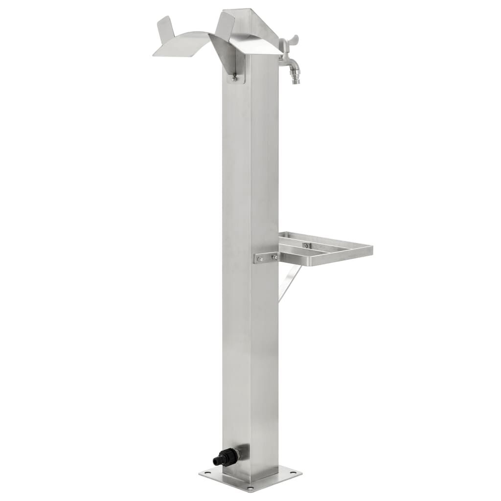 RVS Tuinwaterkolom 95 cm met Kraan - 35% Korting