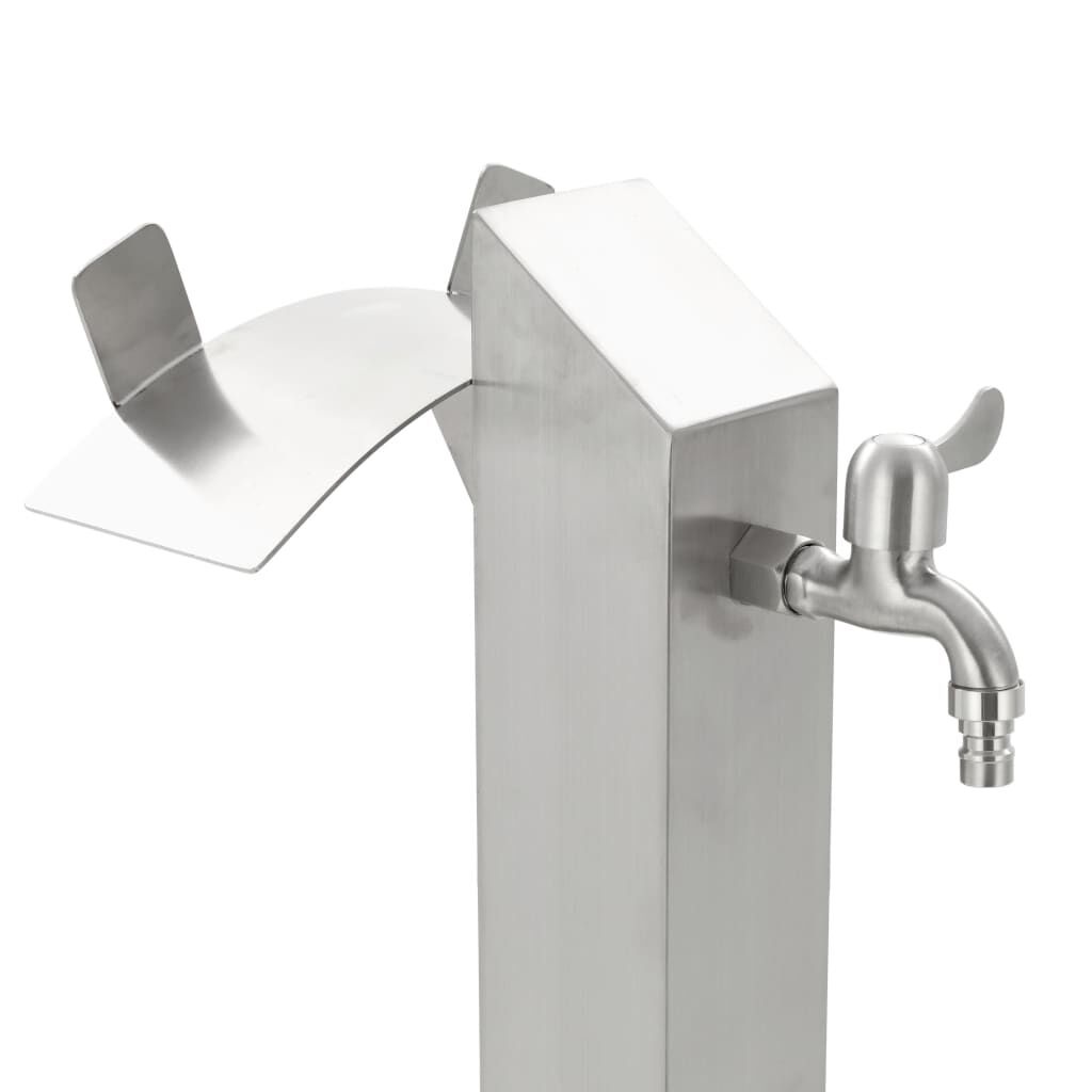 RVS Tuinwaterkolom 95 cm met Kraan - 35% Korting
