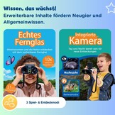 Interactieve Video Verrekijker voor Kinderen - 10x Vergroting, 34% Korting