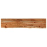 Acaciahouten Wandschap met Natuurlijke Rand 100x20x2,5 cm - 53% Korting
