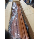 Acaciahouten Wandschap met Natuurlijke Rand 100x20x2,5 cm - 53% Korting