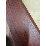 Acaciahouten Wandschap met Natuurlijke Rand 100x20x2,5 cm - 53% Korting