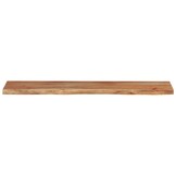 Acaciahouten Wandschap met Natuurlijke Rand 100x20x2,5 cm - 53% Korting