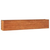 Plantenbak van Cortenstaal - 240x40x45 cm - 54% Korting