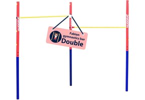 Dubbel Turnrek Fabian - 4 Hoogtes, 100kg, 47% Korting