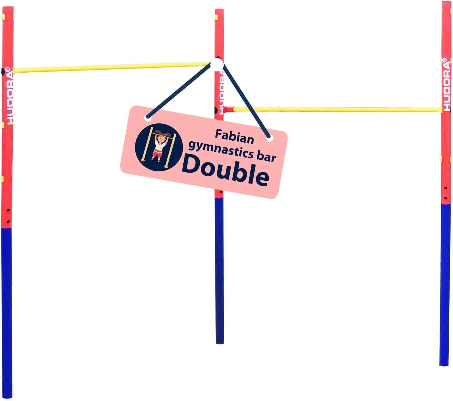 Dubbel Turnrek Fabian Kinderen/Volwassenen Outdoor 100kg - 35% Korting