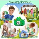 Kindercamera Dino Groen - 33% Korting