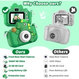 Kindercamera Dino Groen - 33% Korting