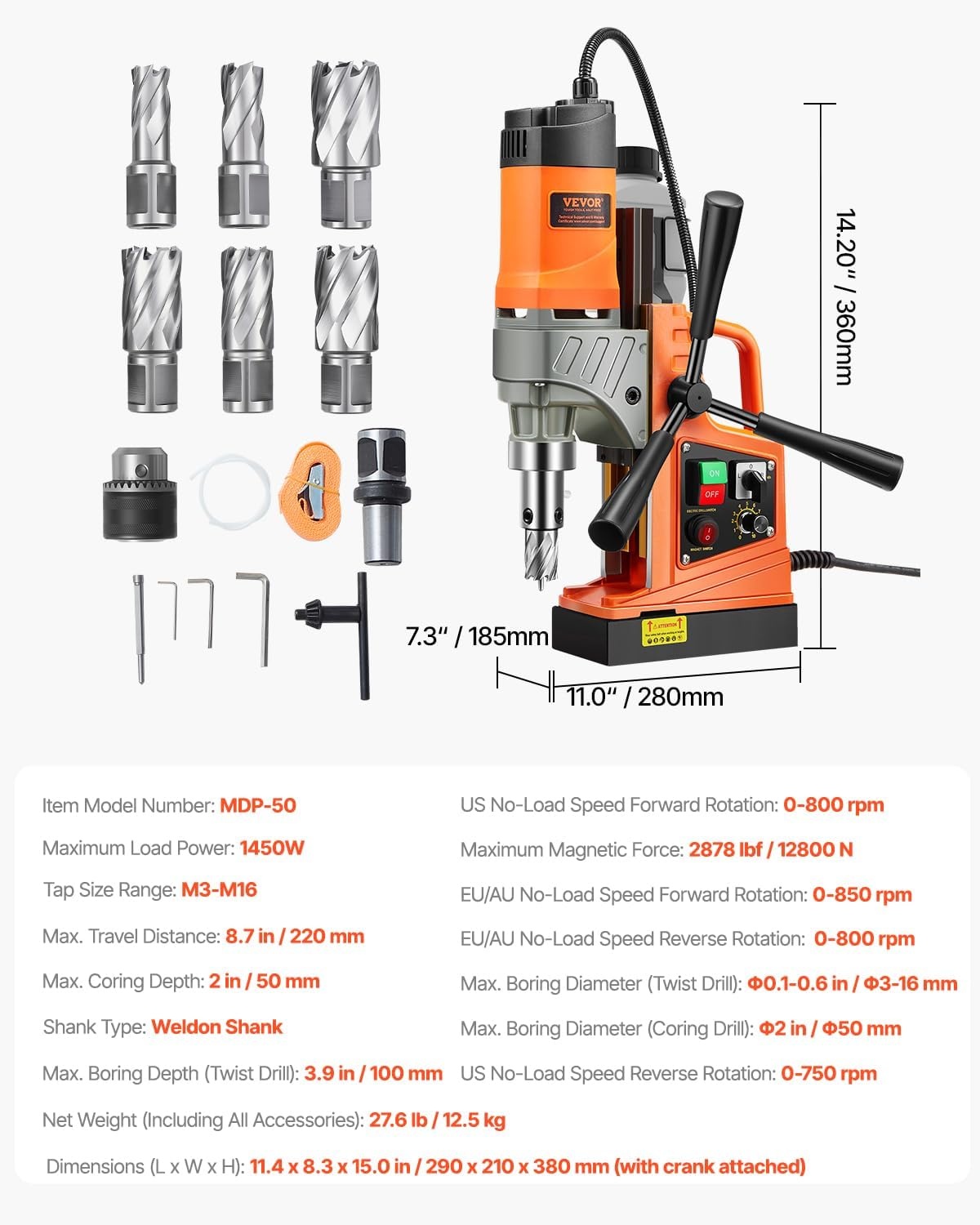 Magnetboormachine Metaal 1450W - 55% Korting