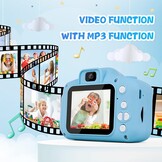 Digitale Kindercamera Blauw 1080p HD 20MP met 32GB SD-kaart (33% Korting)