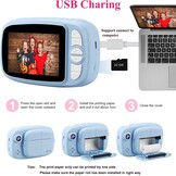 Instant Camera Kinderen Blauw - Print Foto's Direct | 32GB | 34% Korting
