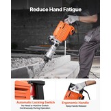 Krachtige Sloophamer 2200W - Betonbreker Oranje - 35% Korting