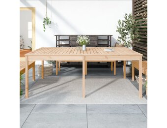 vidaXL Massieve Grenenhouten Tuintafel 203,5 cm - 35% Korting