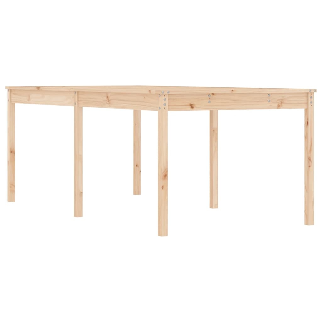 vidaXL Massieve Grenenhouten Tuintafel 203,5 cm - 35% Korting