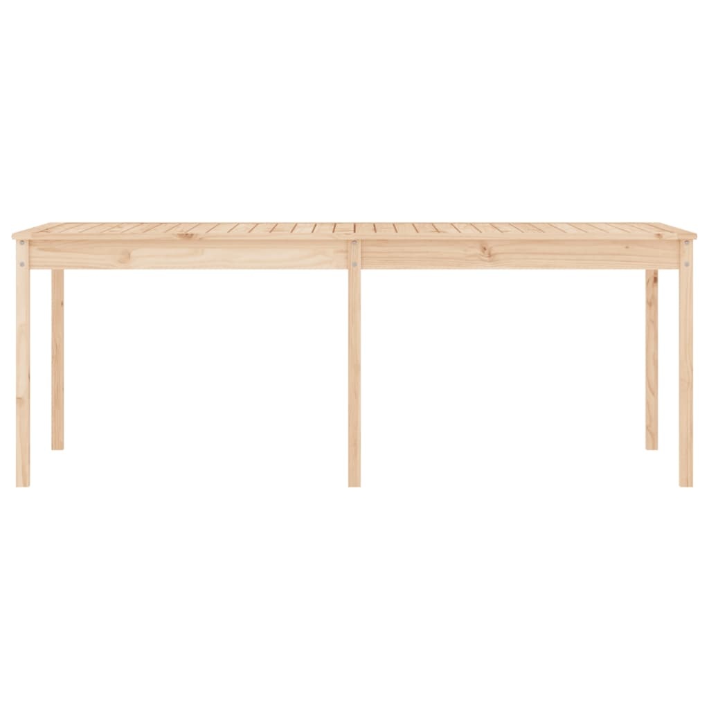 vidaXL Massieve Grenenhouten Tuintafel 203,5 cm - 35% Korting
