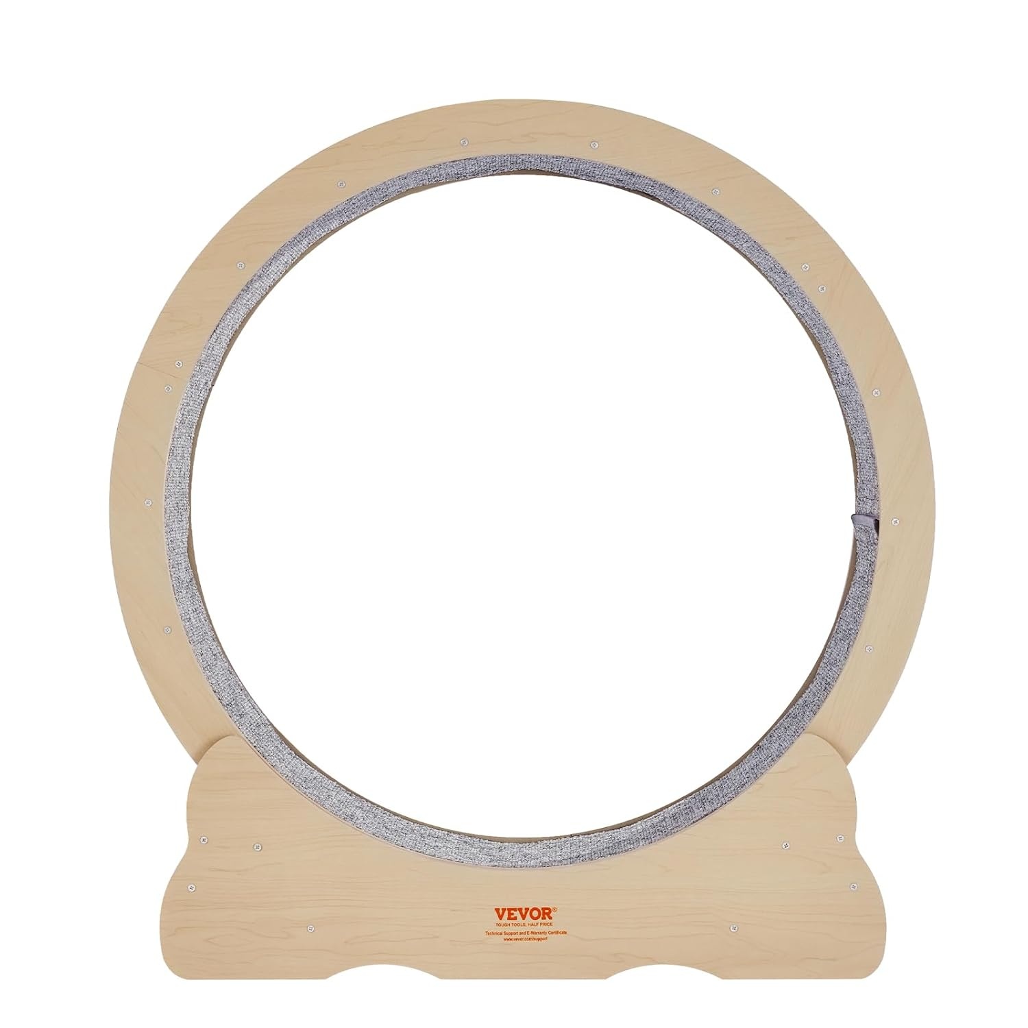 Groot Kattenloopwiel 91 cm | Massief Hout | Stil & Stabiel Trainingswiel