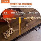 VEVOR Ketting & Binder Set - 54% Korting - Vrachtvastzetting