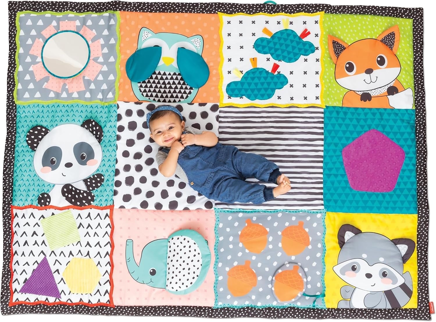 Speelmat Baby/Peuter - 2m² Zintuiglijke Ontwikkeling - 34% Korting