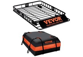 VEVOR Dakdrager Auto - Stalen Dakmand 130x91 cm, 90.7 kg Laadvermogen - 35% Korting