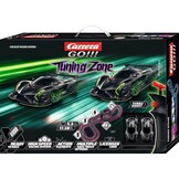 Carrera GO! Tuning Zone Racebaan 5.3m | 1:43 Schaal | Hypercars & Wisselbare Onderdelen | 34% Korting