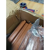 vidaXL Parasol Antraciet 400x273 cm met Houten Paal - 54% Korting