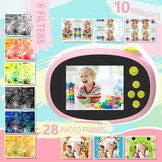 Roze Kinder Camera met 32% Korting - 1080P HD & 32GB