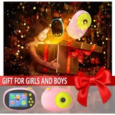 Roze Kinder Camera met 32% Korting - 1080P HD & 32GB