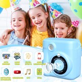 Kindercamera Blauw met Printfunctie - 33% Korting