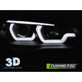 Koplampen Dual Halo Rims BMW X5 E70 (07-13) Zwart - 55% Korting