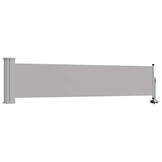 VidaXL Uittrekbaar Tuinscherm 60x300 cm Grijs - 34% Korting