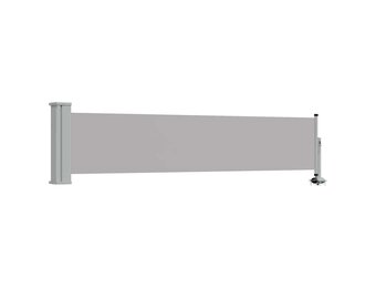 VidaXL Uittrekbaar Tuinscherm 60x300 cm Grijs - 34% Korting