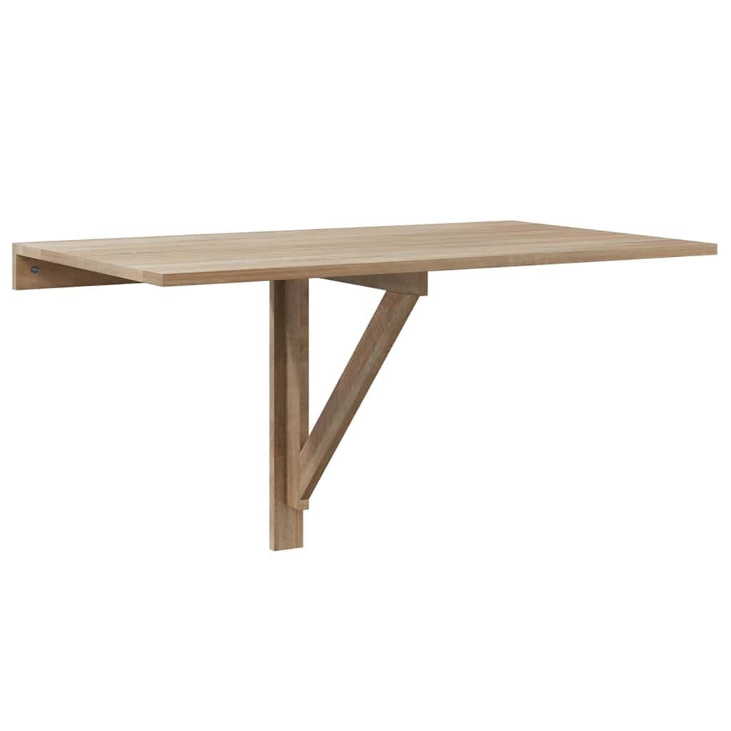 Inklapbare Wandtafel Eikenkleurig 100x60 cm - 34% Korting