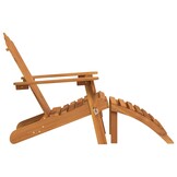 Acaciahouten Adirondack tuinstoel met voetensteun - 35% Korting