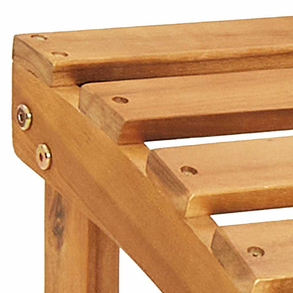 Acaciahouten Adirondack tuinstoel met voetensteun - 35% Korting
