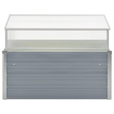 vidaXL Tuinkas Staal Gegalvaniseerd 100x100x85 cm - 34% Korting