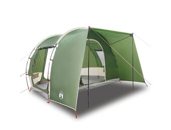 vidaXL Autotent 2-persoons Waterdicht Groen - 35% Korting