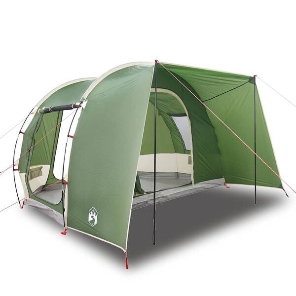 vidaXL Autotent 2-persoons Waterdicht Groen - 35% Korting