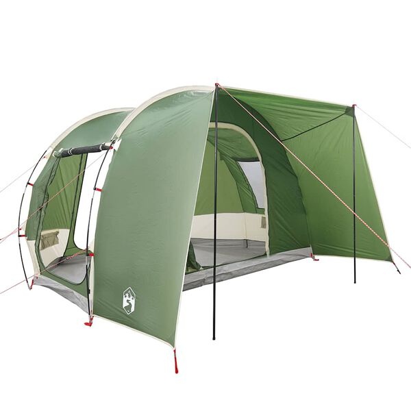 vidaXL Autotent 2-persoons Waterdicht Groen - 35% Korting