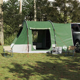 vidaXL Autotent 2-persoons Waterdicht Groen - 35% Korting