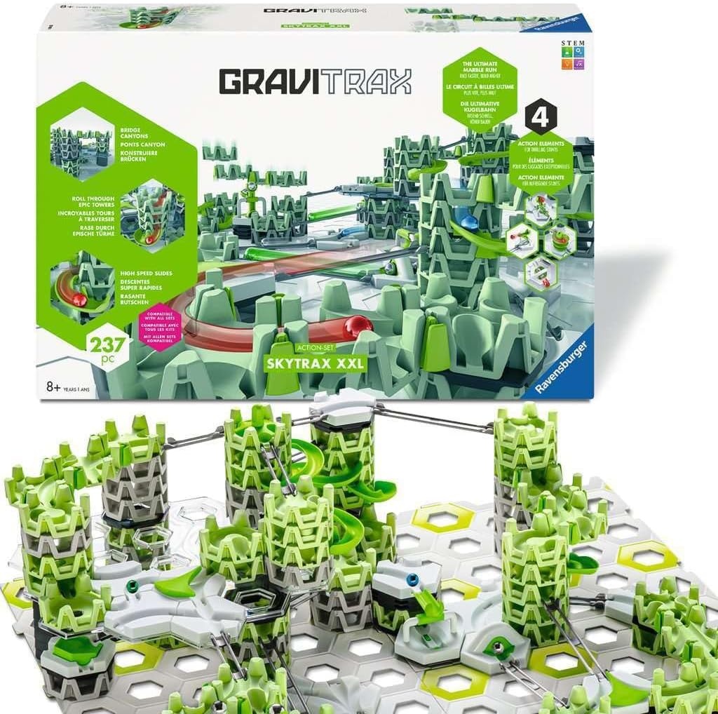GraviTrax Skytrax XXL Bouwset - Meer dan 200 Delen - 34% Korting!