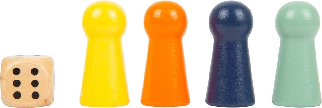Small Foot Ludo XL Gezelschapsspel - Hout, 4 Spelers (57% Korting!)