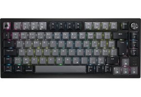 Gaming toetsenbord 75% AZERTY FR, RGB, Draadloos | MLX Rood