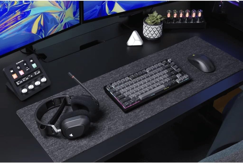 Corsair K65 Plus Wireless 75% AZERTY Gaming Toetsenbord Zwart (35% Korting)