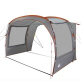 vidaXL Autotent Waterdicht Grijs/Oranje - 35% Korting