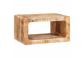 VidaXL Nachtkastje 45 cm Massief Mangohout - 46% Korting