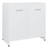 vidaXL Badkamerkast Wit Bewerkt Hout (60x33x61 cm) - 54% Korting