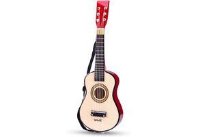 New Classic Toys Gitaar Naturel Bruin - 33% Korting